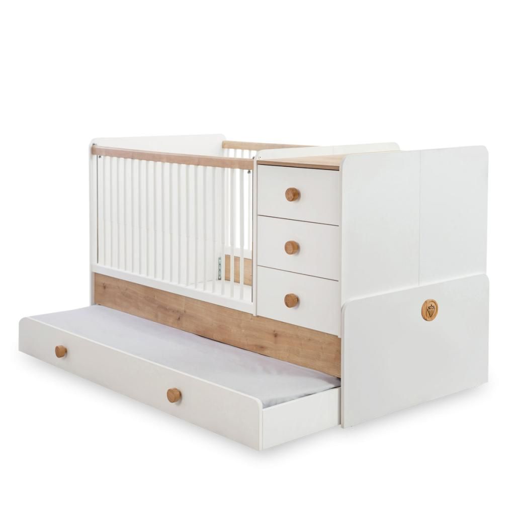 Cilek Natura Baby SI Convertible Baby Bed Designer | TULIP INTERIORS
