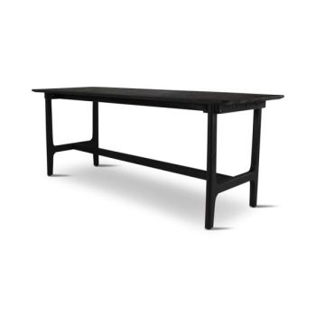 ELISA counter table 170 teak ebony Garden Dining Furniture 