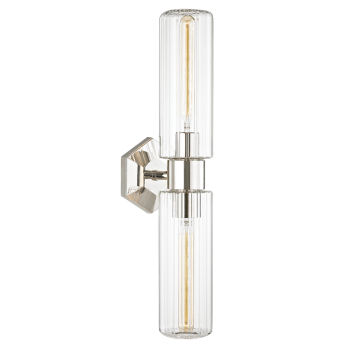 Roebling Wall Sconce Nickel  