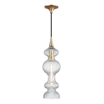 HVLG Pomfret Pendant Aged Brass  