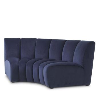 Eichholtz Modular Sofa Lando Corner Savona Midnight Blue - Only 1 Available  
