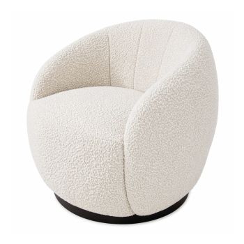 Swivel Chair Nestle Boucle Armchairs 