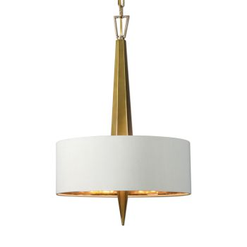 Uttermost  Obeliska 3 Light Gold Chandelier  