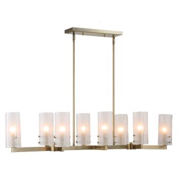 Uttermost Mistie, 8 Light Linear Chandelier  