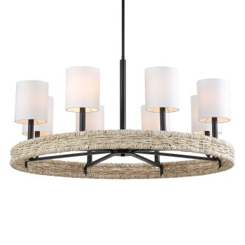 Uttermost Faiyam, 8 Light Chandelier  