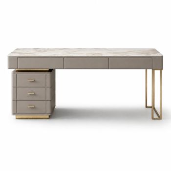 Aurum Executive Desk with Built-in USB and Power Sockets 160 cm  