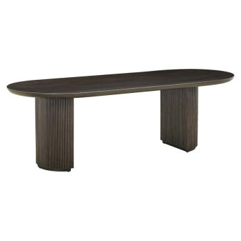 Dining Table Kingston dark coffee 280  
