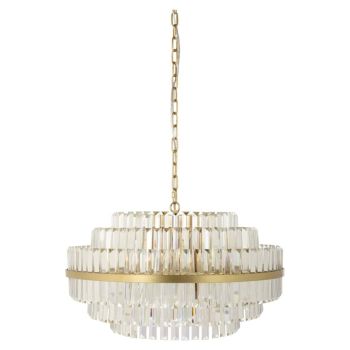 Chandelier Desire brushed gold large  