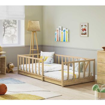 Mocha Bed Without Roof (90x190 cm)  