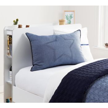 Denim Bed Cover (90-100 cm)  