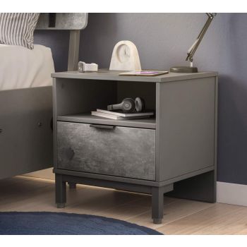 Space Gray Nightstand Space Grey 