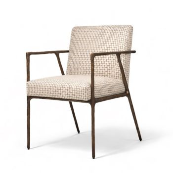 Grace Mid Century Modern Accent Chair Dorato  