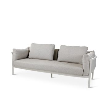 LIV 2.5-seater alu sand incl cushions dune + cover  