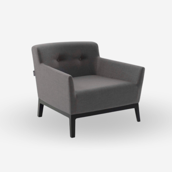 MARC wooden base armchair  