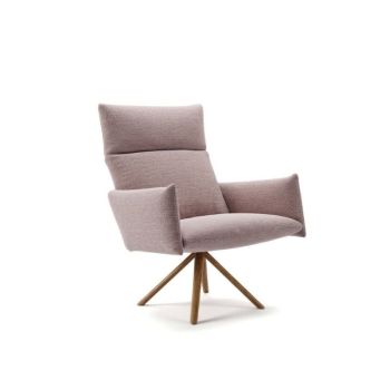 CALMA swivel wooden armchair Belta Frajumar 