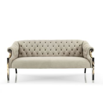 Italian Signature Collection Nubuck Leather Sofa  