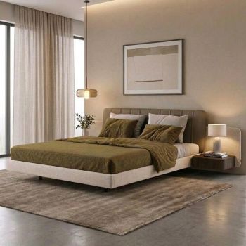 Amanda Emperor Bed in Olive Green One in Stock Beds 