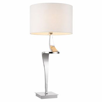 Eden Nickel Table Lamp (R)  