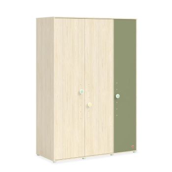 Montes Natural 3 Doors Wardrobe Montes Natural 